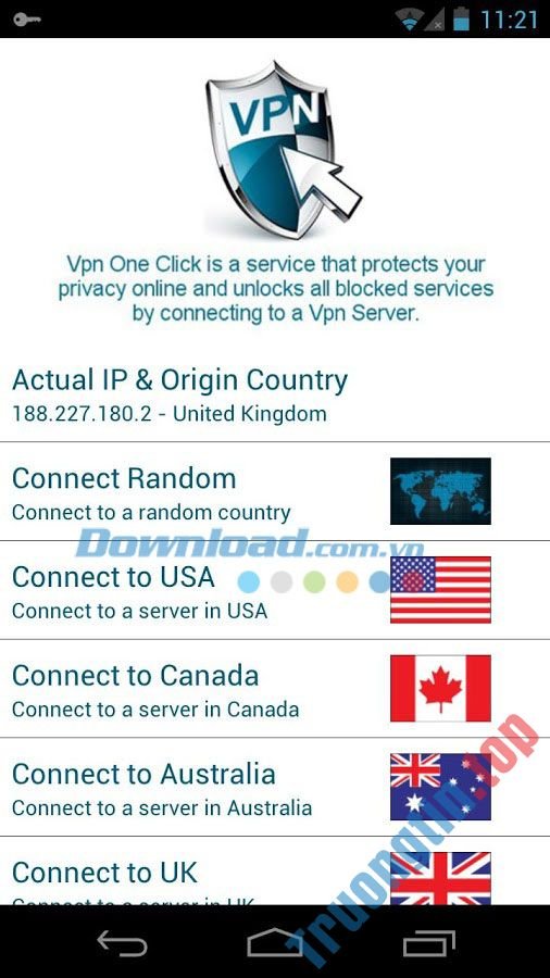 Vpn One Click for Android