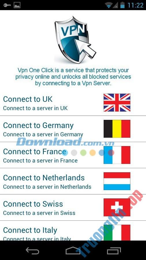 Vpn One Click for Android