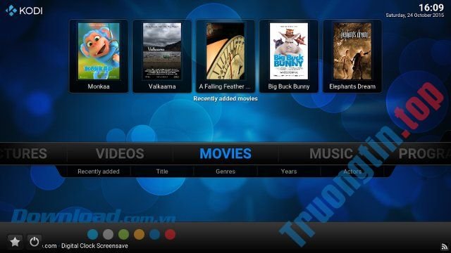 Download Kodi cho Android 18.9 – Xem phim và nghe nhạc miễn phí trên Android