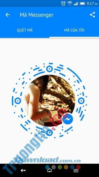Mã&nbsp;QR&nbsp;trên&nbsp;Facebook&nbsp;Messenger