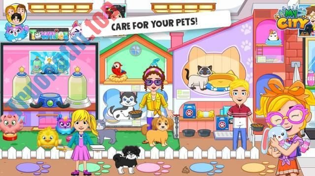 Download My City: Shopping Mall cho Android 1.0.0 – Game Bé khám phá Trung tâm thương mại