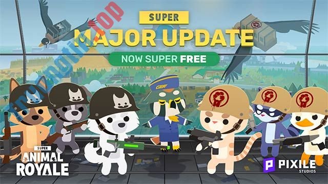 Download Super Animal Royale 1.0 – Game siêu thú bắn súng sinh tồn mở cửa miễn phí