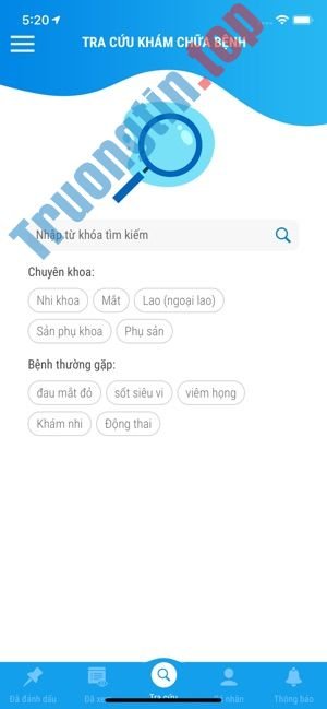 Download Tra Cứu Khám Chữa Bệnh cho iOS – Ứng dụng tra cứu phòng khám tại TP Hồ Chí Minh