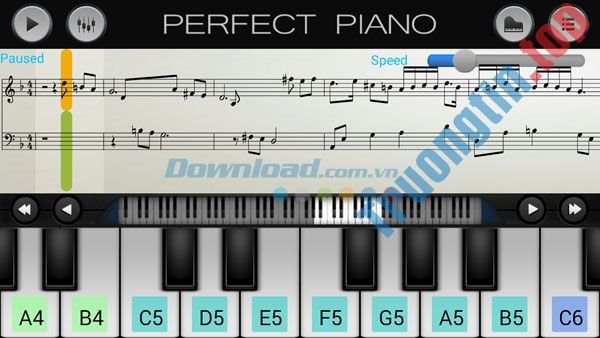Download Perfect Piano – Ứng dụng chơi piano, học piano trên Android