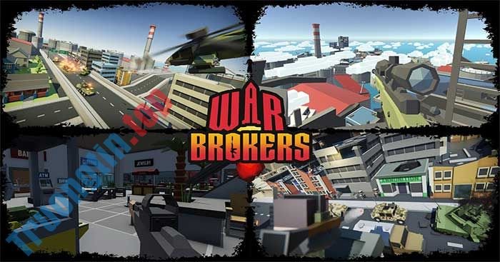 Game FPS War Brokers có nhiều môi trường bắn súng đa dạng