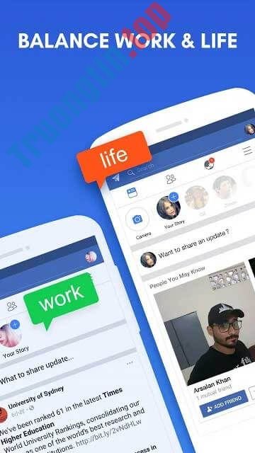 Clone App cho Android cân bằng công việc và cuộc sống