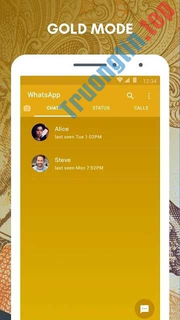 Chế độ Gold Mode trong Clone App cho Android
