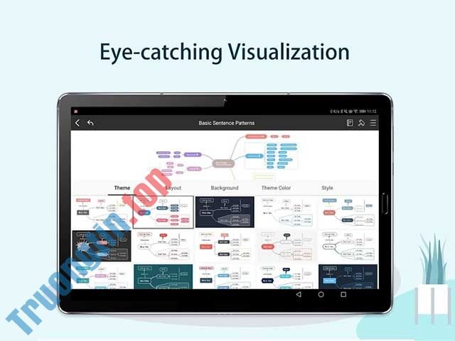 Edraw&nbsp;Mind&nbsp;Master&nbsp;for&nbsp;Android&nbsp;có&nbsp;giao&nbsp;diện&nbsp;bắt&nbsp;mắt