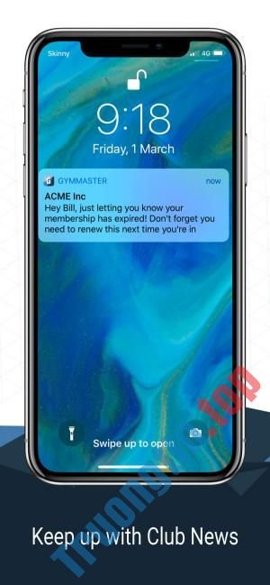 Download GymMaster Member cho iOS 2.47.7 – Ứng dụng đặt lịch tập gym trên điện thoại