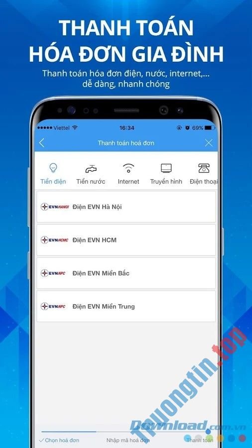 Thanh&nbsp;toán&nbsp;hóa&nbsp;đơn&nbsp;trên&nbsp;di&nbsp;động&nbsp;với&nbsp;VTCPay