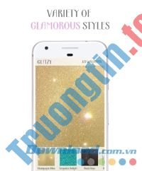 Glitzy cho Android có bộ sưu tập hình nền đa phong cách