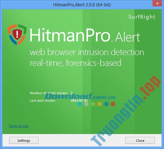 Download HitmanPro.Alert 3.7.9.775 – Phát hiện malware khi duyệt web – Trường Tín
