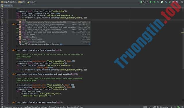 PyCharm&nbsp;hỗ&nbsp;trợ&nbsp;nhiều&nbsp;ngôn&nbsp;ngữ&nbsp;lập&nbsp;trình&nbsp;như&nbsp;JavaScript,&nbsp;TypeScript,&nbsp;Cython,...