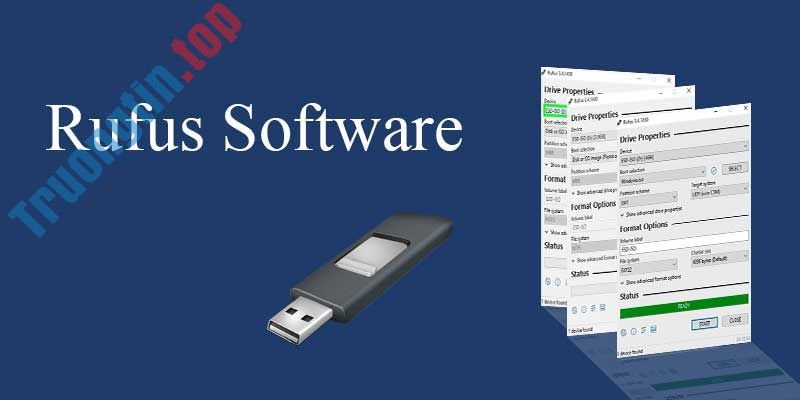 Download Rufus 3.15 – Tạo USB Boot cài Win