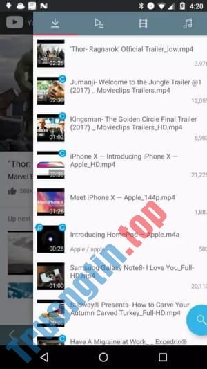 Chọn&nbsp;video&nbsp;bạn&nbsp;thích