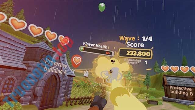 Wolf Attack là game bắn súng VR nhiều người chơi vui nhộn