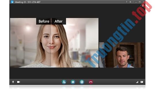 CyberLink&nbsp;YouCam&nbsp;làm&nbsp;mịn&nbsp;da&nbsp;trực&nbsp;tiếp