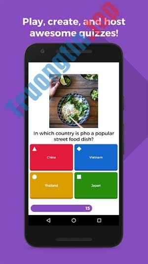 1️⃣】 Download Kahoot cho Android  - Ứng dụng tạo bộ câu hỏi trắc  nghiệm - Download Trường Tín