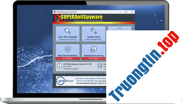 Phiên bản miễn phí của SuperAntiSpyware Free Edition