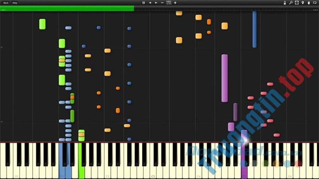 Synthesia giúp bạn học nhạc dễ dàng trên PC