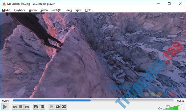 Xem&nbsp;ảnh&nbsp;360&nbsp;độ&nbsp;trên&nbsp;VLC