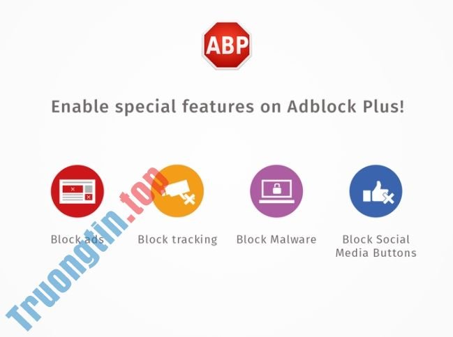 Những tính năng đặc biệt của Adblock Plus for Firefox
