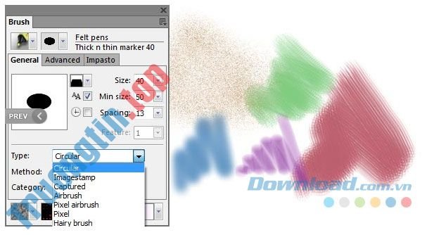 Bộ&nbsp;sưu&nbsp;tập&nbsp;bút&nbsp;vẽ&nbsp;phong&nbsp;phú