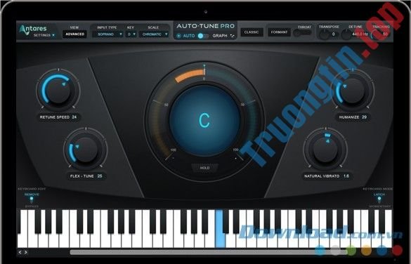 Giao&nbsp;diện&nbsp;Auto-Tune&nbsp;Pro