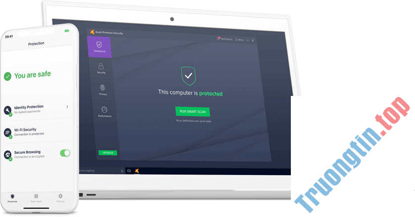 Avast Premium Security bảo vệ mua sắm online