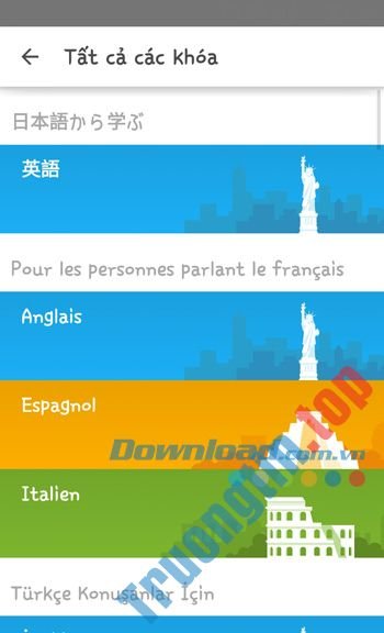 Duolingo&nbsp;cho&nbsp;Android