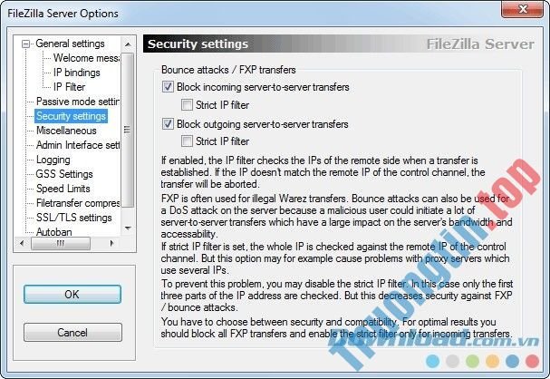 Download FileZilla Server 0.9.60.2 – Tải và quản lý file Server qua FTP