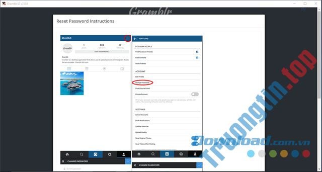 Download Gramblr 1.0.1 – Đăng ảnh từ máy tính lên Instagram – Trường Tín
