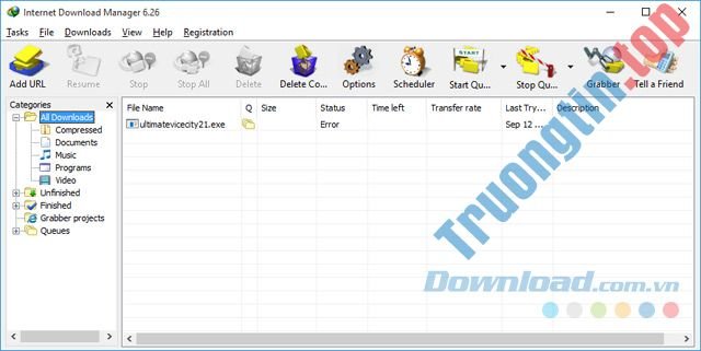 Giao&nbsp;diện&nbsp;chính&nbsp;của&nbsp;IDM