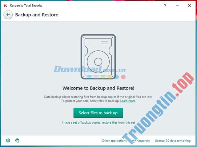 Backup and Restore