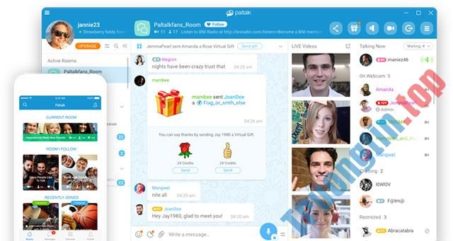Download PalTalk Messenger 1.13.83 – Ứng dụng chat video miễn phí – Trường Tín