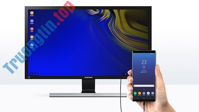 Download Samsung DeX 1.0.2.26 – Trình chiếu màn hình điện thoại Samsung lên máy tính