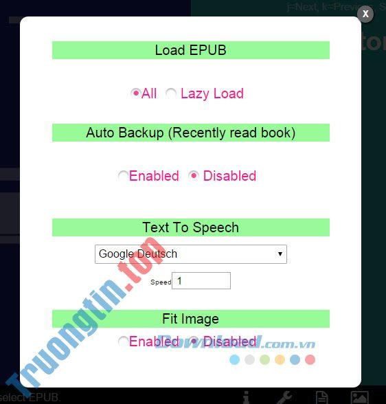 Một&nbsp;số&nbsp;lựa&nbsp;chọn&nbsp;cài&nbsp;đặt&nbsp;khác