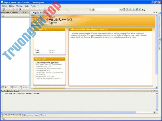 Download Visual C++ 2008 Express 9.021022.8 – Bộ công cụ lập trình – Trường Tín