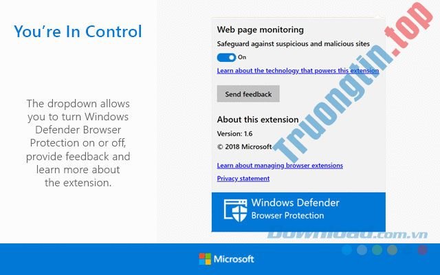 Download Windows Defender Browser Protection