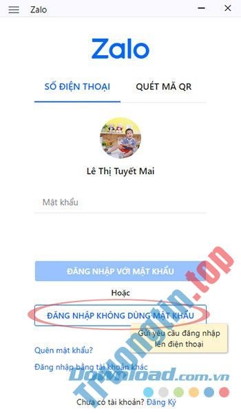 Đăng&nbsp;nhập&nbsp;không&nbsp;dùng&nbsp;mật&nbsp;khẩu