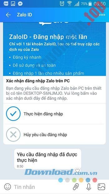 Đăng&nbsp;nhập&nbsp;được&nbsp;thực&nbsp;hiện