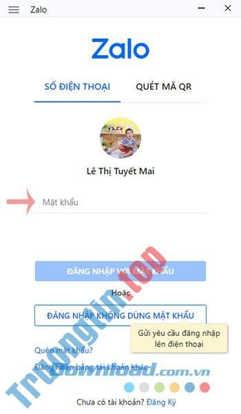 Đăng&nbsp;nhập&nbsp;Zalo&nbsp;bằng&nbsp;mật&nbsp;khẩu