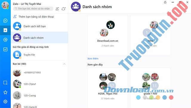 Danh&nbsp;sách&nbsp;nhóm