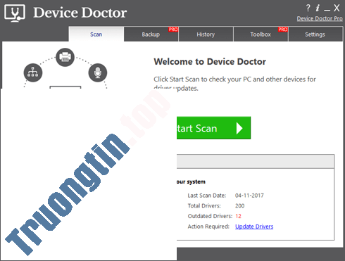 Download Device Doctor 4.1 – Tự động cập nhật driver cho máy tính – Trường Tín