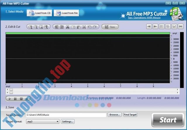 Download Free MP3 Cutter – Phần mềm cắt nhạc MP3 – Trường Tín