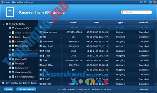 Leawo iOS Data Recovery