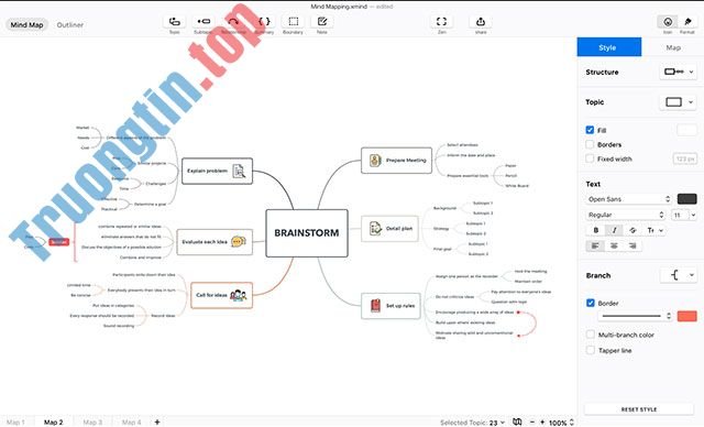 Download XMind 2020 10.1.3 - Công cụ vẽ sơ đồ tư duy hiện đại - Trường Tín 3 Xmin: ZEN 2020 sở hữu giao diện cải tiến với nhiều tính năng mới