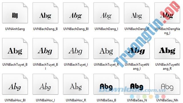 1️⃣】 Download Font Full - Bộ Font Full Tiếng Việt Đầy Đủ Nhất - Download  Trường Tín