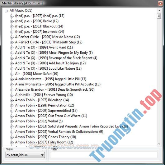 Download foobar2000 – Phần mềm nghe nhạc, quản lý nhạc