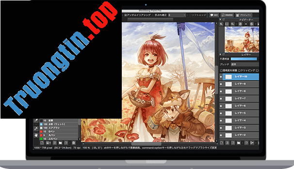 Download MediBang Paint Pro 26.2 – Phần mềm vẽ truyện tranh Nhật Bản miễn phí